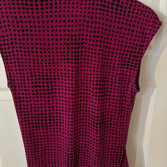 Chaus New York Sleeveless Draped Blouse - Picture 5 of 5